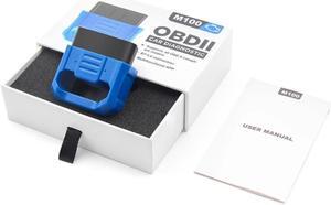 M100 ELM327 PIC18F25K80 Bluetooth 4.0 OBD2 Scanner For Android/IOS elm 327 V1.5 OBD 2 Auto Car Diagnostic Tool Code Reader