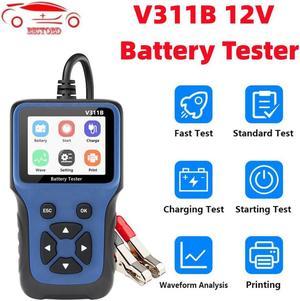 V311B 12V Car Charger Tester Analyzer Car Charging Cricut Load Test Analyzer Tools Automotive Auto OBD Diagnostic Tool