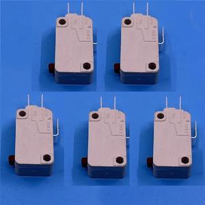 5Pcs Contact Switch W-15-102C 15A 250V Microswitch For Galanz Microwave Oven Door Switch Replacement Parts