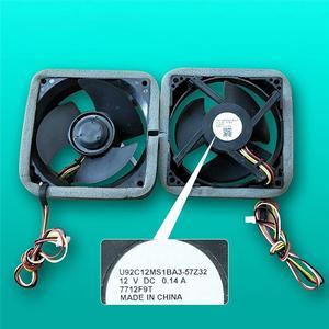 Cooling Fan U92C12MS1BA3-57Z3 For Haier Refrigerator Replacement zer DC12V Fan 0.14A Repair Parts