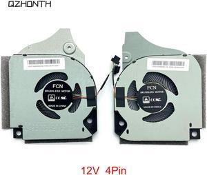 CPU + GPU Cooling Fan For Dell Inspiron G5-5590 G7-7590 G7-7790 (12V)