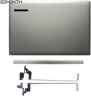 For Lenovo Ideapad 320-15IKB 320-15ABR 320-15ISK LCD Back Cover + Hinges + Cover Silver