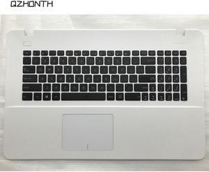 For ASUS X751 A751 F751 F751N Palmrest Upper Case with Keyboard Touchpad White Color