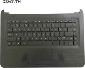 For HP 240 G5 245 G5 14-AC 14-AM Palmrest Top Case with Keyboard Touchpad 858077-001