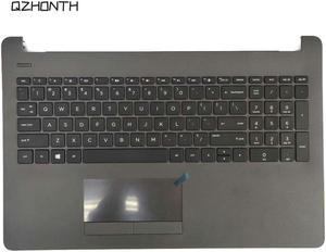 Palmrest Top Case with Keyboard Touchpad For HP 15-BS 250 G6 255 G6 (Gray) 929906-001