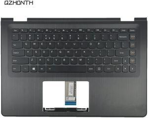 For Lenovo Flex 3 14 1470 1480 Yoga 500-14 Palmrest Upper Case with US Keyboard Backlit