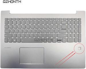 For Lenovo IdeaPad 520-15IKB 520-15 Palmrest Upper Case w/ Backlit Keyboard (Light Gray Color)