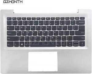 For Lenovo IdeaPad 320S-14 320S-14IKB Palmrest Upper Case with US Keyboard (Non-Backlit) Silver 14" 5CB0N78343