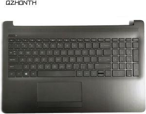 For HP 15-DA 15-DB 15T-DA 15T-DB Palmrest with Keyboard&Touchpad L20386-001 Gray