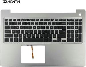 For Dell Inspiron 15 5570 5575 Palmrest with US Backlit Keyboard Silver MR2KH 0MR2KH