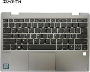 For Lenovo Ideapad YOGA 720-12IKB Palmrest with Keyboard Touchpad 5CB0Q12203 (Silver)