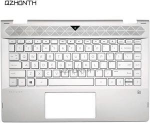 For HP Pavilion x360 14cd 14mcd0001dx Palmrest Upper Case with Backlit Keyboard L18955001 L22408001