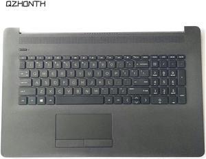 For HP 17BY 17-BY 17-CA Palmrest with Keyboard (Non-Backlit) Touchpad L22751-001 Black