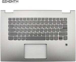 For Lenovo Yoga 730-15IKB 730-15IWL Upper Case Palmrest with Backlit Keyboard (Silver) 5CB0Q96465