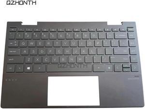 For HP Envy X360 13-AY Palmrest with Backlit Keyboard 13.3" TPN-C147 (Brown) L94518-001