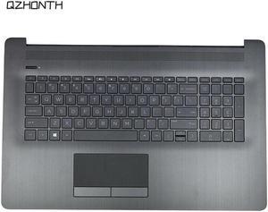 For HP 17-CA 17-BY 17BY Palmrest w/ Backlit Keyboard Touchpad (Gray) L22749-001