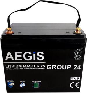 Lithium Master 12V 75Ah (Li-ion) Battery is a state of the art rechargeable battery pack made with Lithium Iron Phosphate cells designed for 12V devices.