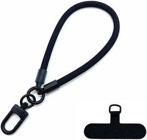 Beebo Beabo Adjustable Phone Lanyard Diameter Outdoor Universal Case Crossbody Shoulder Card Neck Cord Clip Hang Anti-lost Wrist Strap(30CM 5 Colors)