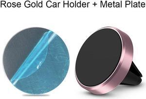Beebo Beabo Phone Holder Car Car Phone Holder Mount Automobile Air Vent Hands Free Cell Phone Holder for Car Fit for All Car Mount for iPhone Android Smartphone Rose Gold