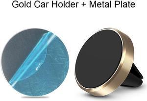 Beebo Beabo Phone Holder Car Car Phone Holder Mount Automobile Air Vent Hands Free Cell Phone Holder for Car Fit for All Car Mount for iPhone Android Smartphone Gold