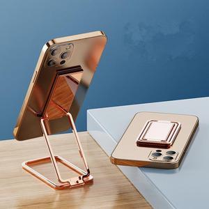 Beebo Beabo Foldable & Adjustable Phone Ring Holder, Multifunctional Metal Ring Grip Holder Compatible with  Most Smartphone Rose Gold