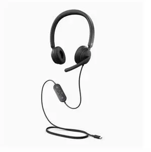 Modern Wired Headset,On-Ear Stereo Headphones with Noise-Cancelling Microphone, USB-A Connectivity, In-Line Controls, PC/Mac/Laptop - Certified for Microsoft Teams