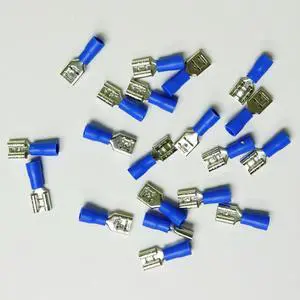 Supco T1002 Insulated Female Slip On Electrical Terminal Connector Pack of 20 for 16-14 Wire