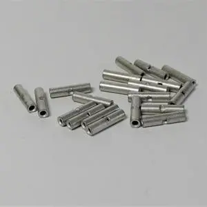 Supco T1119 Non-Insulated Butt Connector Pack of 20 for 22-18 Wire