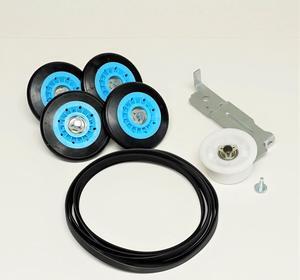 SAMKITHD Heavy Duty Dryer Pulley Rollers Belt Maintenance Kit for Samsung includes DC97-16782A DC93-00634A 6602-001655