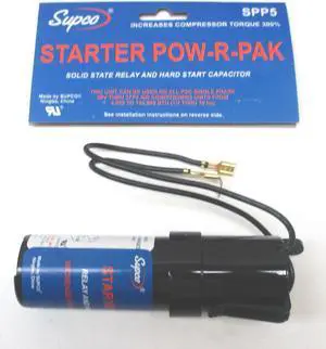 SPP5 Hard Start Super Boost HVAC Relay and Start Capacitor