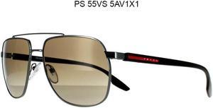 Prada Linea Rossa PRADA LINEA ROSSA SPS 55VS 5AV1X1 RUTHENIUMBROWN SHADED 6216145 men Sunglasses
