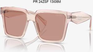 Prada PR 24ZS 13I08M Geranium  Petal Crystal Sunglasses 5616140