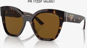 PRADA PR 17ZSF VAU6S1 Honey Tortoise Brown Gradient 55 mm Womens Sunglasses