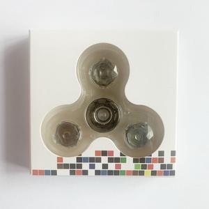Th STOCK Spinning Top Five-Pointed Star Spinner Fidget Hand Spinner Children Adults Focus Keep Hands Busy High Quality ToyS White