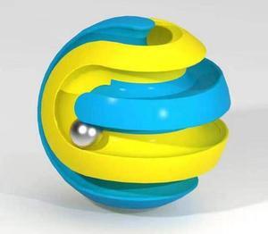 New decompression ball marble track magic cube ball Mobius ball fingertip gyro toy