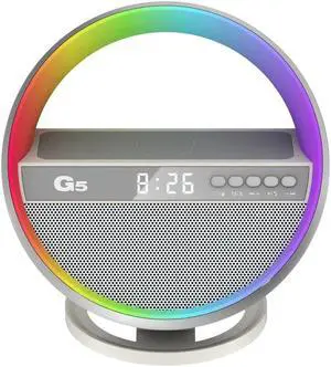 SCPBOWL 2024 Multifunctional Wireless Charger Bluetooth Speaker Large G Atmosphere Light
