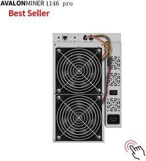 Avalon ASIC Miner 1146 Pro 63Th/s SHA-256 3276W BTC BCH 52J Mining Machine Bitcoin Mining 55T Blockchain Avalon Miner with PSU