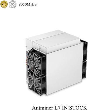 Bitmain Antminer L7 9050mh Scrypt Algorithm Asic L7 9.05gh L7 Mining the Master of Doge And LTC Include Original Power Supply 3425W 0.36 J/MH Dogecoin Litcoin Miner Mining Equipment
