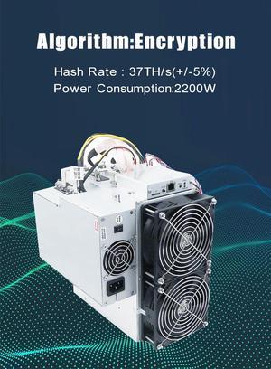 Bitcoin Miner Innosilicon T2T 37T SHA256 ASIC miner With PSU Bitcoin BTC BCH Mining Machine 2200W Better Than Antminer S9 S11 S15 S17 T9+ T15 T17 WhatsMiner M3 M10