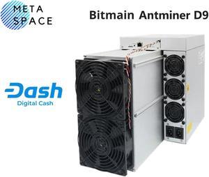 Ready Stock New Antminer D9 (1770Gh) From Bitmain Mining Dash Coin Miner X11 Algorithm 1770 GH/s 2839W Most Profitable ASIC Mining Better Than Antminer D7