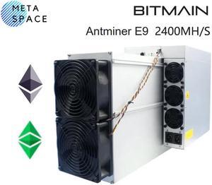 New Antminer E9 2400Mhs 1920W from Bitmain mining EtHash algorithm 24Ghs Powerful ETC Miner Asic ETC Mining Rig Power Supply Included