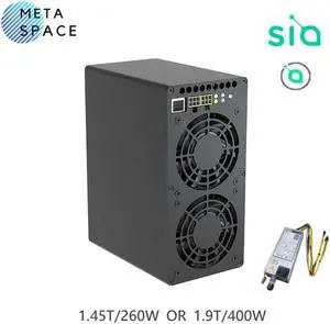 Gold-shell SC BOX II Sia Miner With 750W PSU SiaCoin Miner 1.9TH/s 400W SC BOX 2 Good For Home Mining Miner Box Low Noise Better than SC BOX