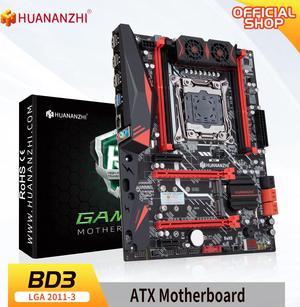 HUANANZHI X99 BD3 LGA 2011-3 XEON X99 Motherboard suppor Intel E5 2696 2678 2676 2673 2666 V3 DDR3 RECC128GB M.2 PCI-E NVME NGFF