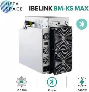 New iBeLink BM KS Max KAS Miner 10.5TH/s 3400W KAS Crypto ASIC Kaspa Miner iBelink BM Kaspa Max 10.5T Kaspa Coin Mining Machine