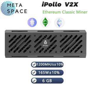 New ETC Miner iPollo V2X 1.2Gh/s 165W EtHash Algorithm With PSU iPollo ETC Miner V2X ASIC ETC Mining Machine ETC Coin Miner
