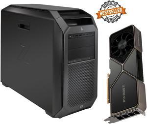 HP Z8 G4 Workstation - 2x Intel Xeon Gold 6148 Twenty Core 2.4Ghz - 16GB DDR4 SDRAM RAM - 2TB NVMe - Tower - Nvidia Geforce RTX 3080 Ti Founders Edition - Win 10 Pro - DVD-Write