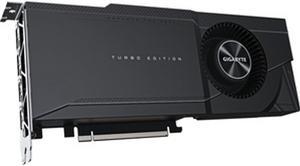 GIGABYTE RTX 3090 GV-N3090TURBO-24GD GDDR6X HDMI \ DP PCI-E Graphic Card
