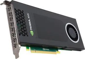 PNY NVIDIA NVS 810 VCNVS810 4GB DDR3 PCI Express 3.0 x16 PNY NVIDIA NVS 810 VCNVS810 4GB DDR3 PCI Express 3.0 x16