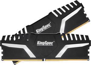 KingSpec DDR5 Computer Memory 32GB(2×16GB) 6000MHz RAM Desktop Memory PC Memories Module Gaming Memory Computer Black