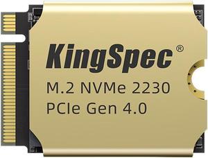 KingSpec SSD XF Series 1TB M.2 2230 Internal Solid State Drive NVMe PCIe 4.0X4 Compatible with Steam Deck, ASUS ROG Ally and ultra thin notebooks  1TB